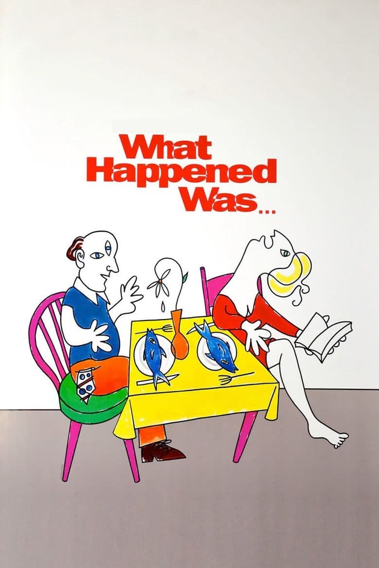 Постер What Happened Was...